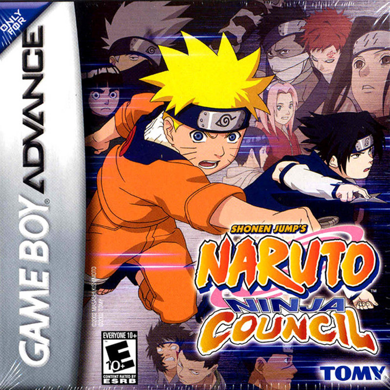 Juegos GBA Naruto_Ninja_Council-front